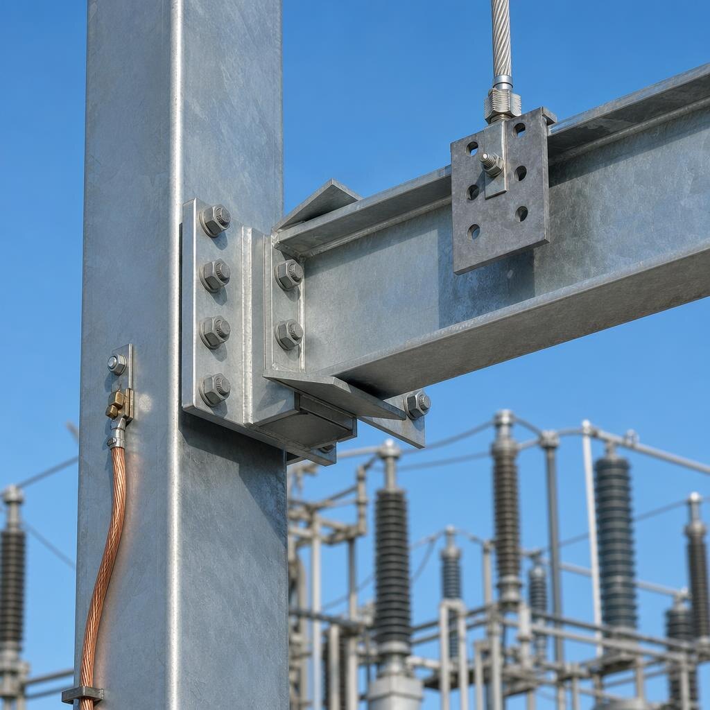Bolted H-frame beam-to-column connection