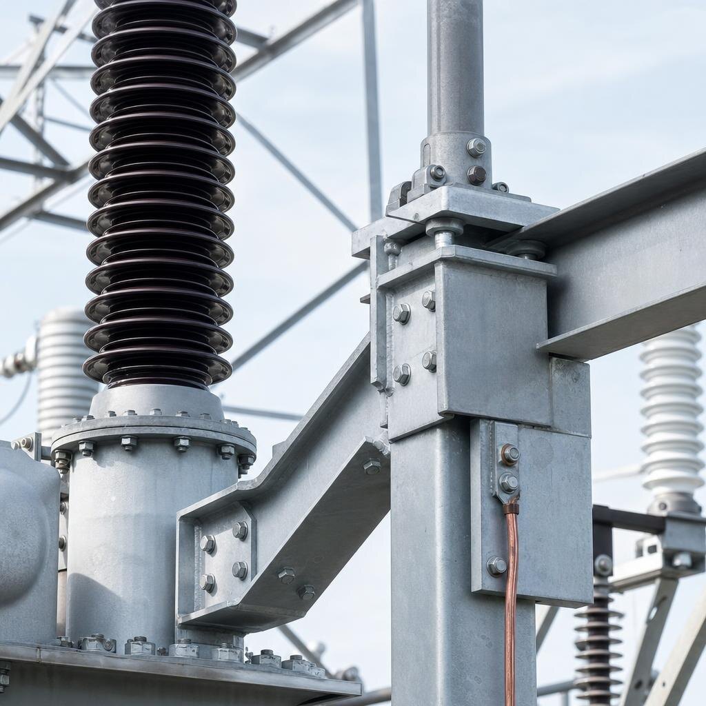 Bushing and conductor-riser support connection